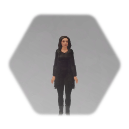 NPC Paint - Lady in black