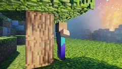 Minecraft animation: HeroBrine Saves the Villagers