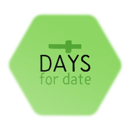 Total Days for Date Slider