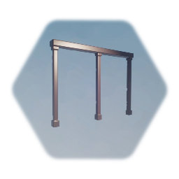 Saloon Wooden Support Beams - TCSLN07