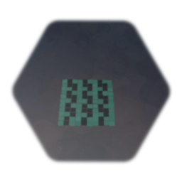 Green Geometric Carpet