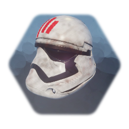 Finn's Stormtrooper Helmet (Bloody)