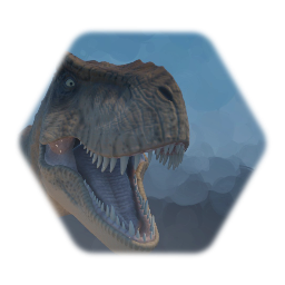 Remix of J P Tyrannosaurus (Rexy) head