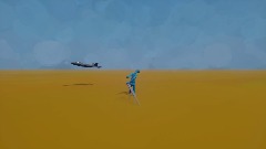 Fight a bunch of  jets with a sword