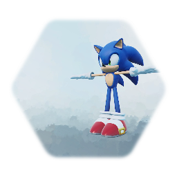 Sonic cgi rig with more options
