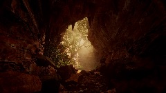 Hidden cave