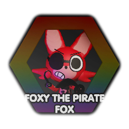 FOXY THE PIRATE FOX-DANDY'S WORLD STYLE