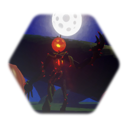 Halloween spirit golem
