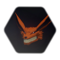 Naruto - Nine Tailed Fox - head