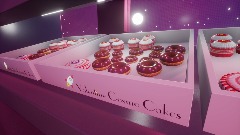 Valentine Cosmo Cakes