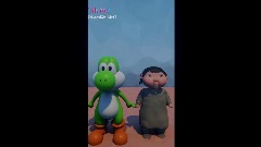 If yoshi and ice age baby had a baby (DONT MODERATE PLEASE&THX)