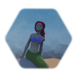 Animated murmaid sculpture