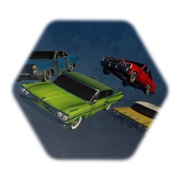 The MuffinMan775's repainted classic american cars #2