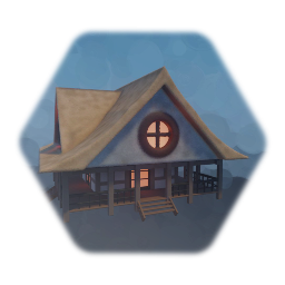 Japanese house for decoration