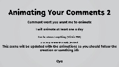 Animating Your Comments 2