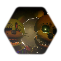 SpringTrap & Golden Freddy - FNAF: REOPENED