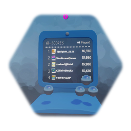 Sackboy Score Board, Bubbles, and Score Keeper