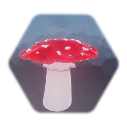 Glowing Fly Agaric Mushroom Bounce Pad