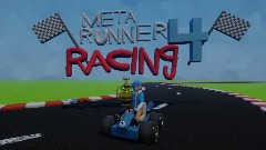 Meta runner racing 4 title screen