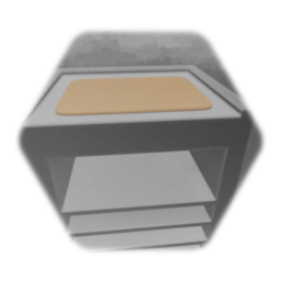 Restaurant Storage Cart w/ Cutting Board