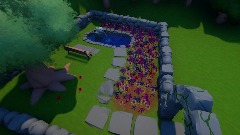 Garden scene