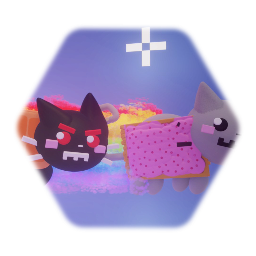 Nyan cat & tac cat