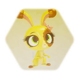Buttercream the bunny From.(Littlest Pet Shop)