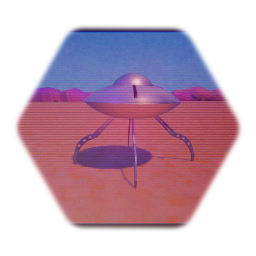 Mars Attacks flying saucer