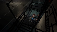 Connor climbs a ladder this time; decides doors are too easy