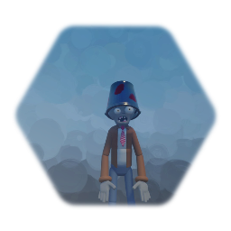 Plants Vs Zombies Bucket Head Zombie