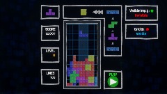 Tetris 1人用テトリス