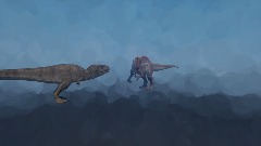 Rexy vs Spinosaurus test video