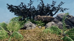 The Tyrannosaur habitat