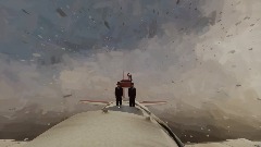 Coffin dance of a plane