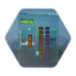 8-Band Vocoder (Fixed Notes, Polyphonic)