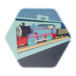 hit Trackmaster Thomas with troublesome truck