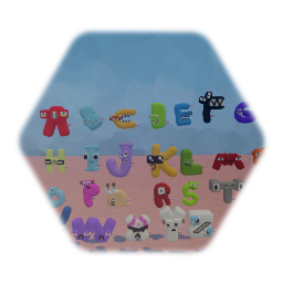 Alphabet lore plushies