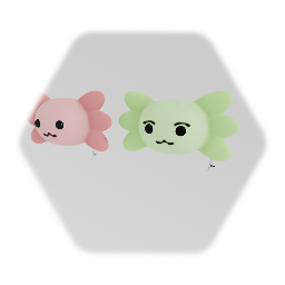 Axolotl plush
