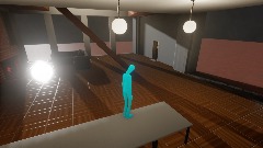 Horror game go to the bathroom