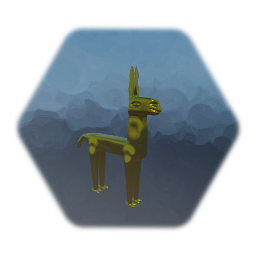 <uipossessvizbody> Dreams Guild - Incan Gold Llama