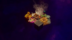 My Creation - background world map