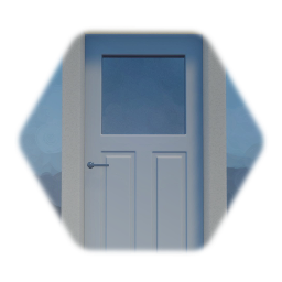 Functional windowed door with easy lock 3
