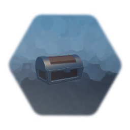 Treasure Chest metal/wood