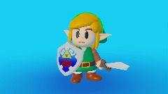 TLoZ Links Awakening, Link Model V2