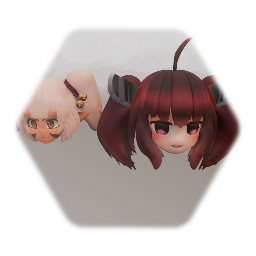 "Cassi Oni" And "Kaiko Sharo" (Heads)
