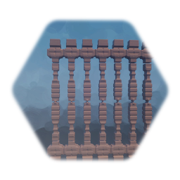 Ancient Architecture Pillared wall