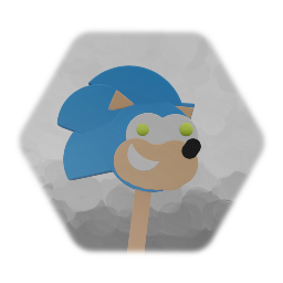 Sonic Ice Cream Bar With Gumball Eyes (First Sculpture)