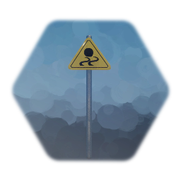 Slippery sign
