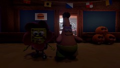 Krusty krab Halloween party