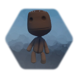 Creepy sackboy  (good for Halloween)
